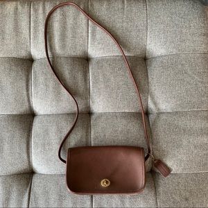 Classic Coach Vintage Crossbody Leather Bag Purse